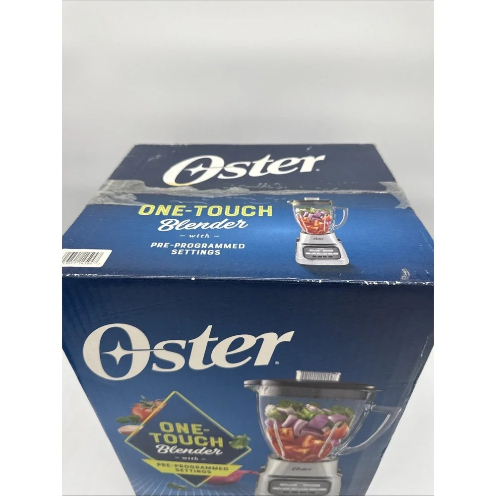 Oster ONE-TOUCH Blender w/ 2-AUTO PROGRAMS 8-CUP 6-SPEEDS (New Unopened)